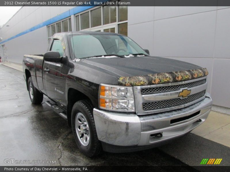 Black / Dark Titanium 2012 Chevrolet Silverado 1500 LS Regular Cab 4x4