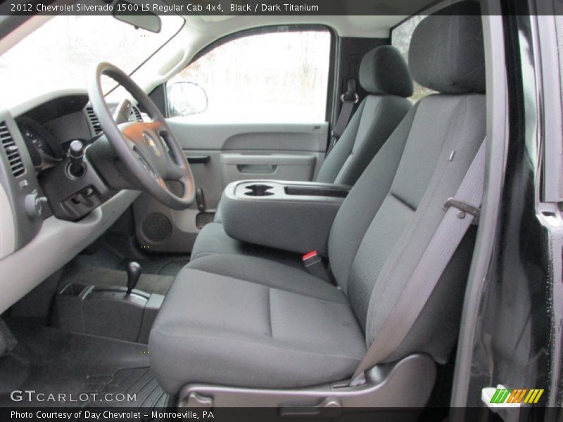Black / Dark Titanium 2012 Chevrolet Silverado 1500 LS Regular Cab 4x4