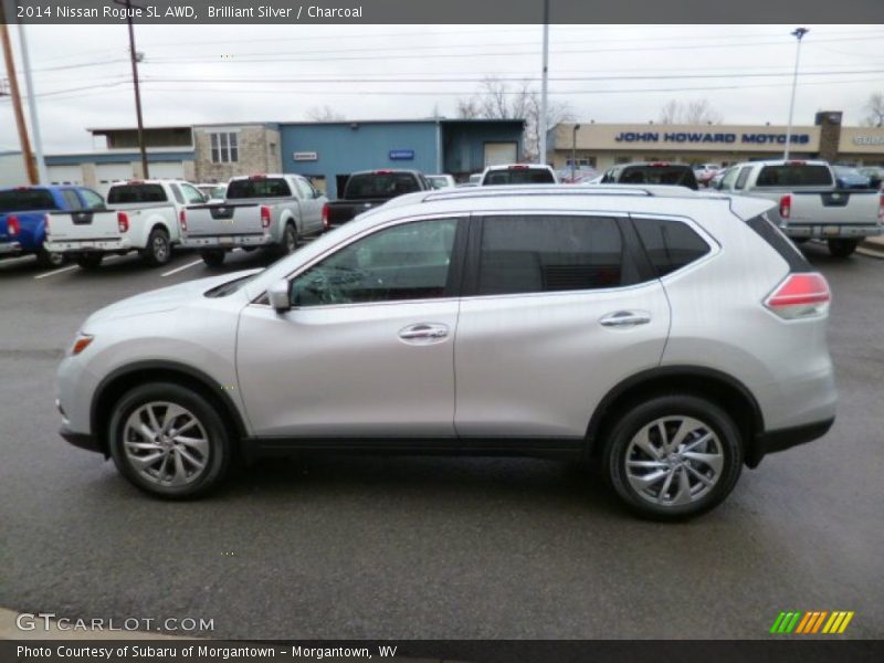  2014 Rogue SL AWD Brilliant Silver