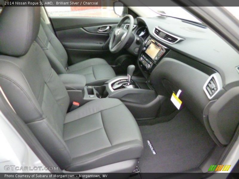 Front Seat of 2014 Rogue SL AWD