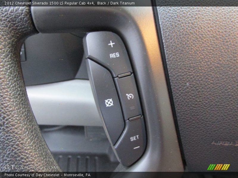 Black / Dark Titanium 2012 Chevrolet Silverado 1500 LS Regular Cab 4x4