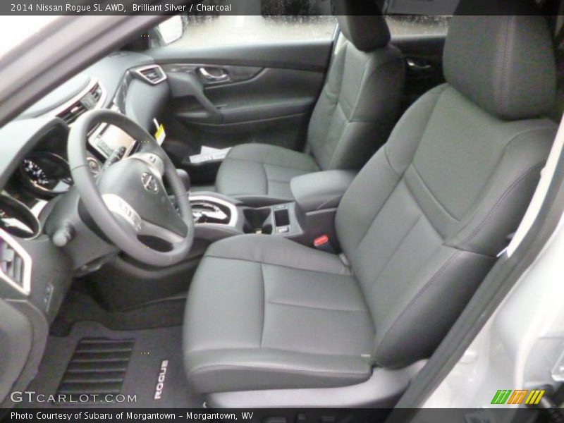 Front Seat of 2014 Rogue SL AWD