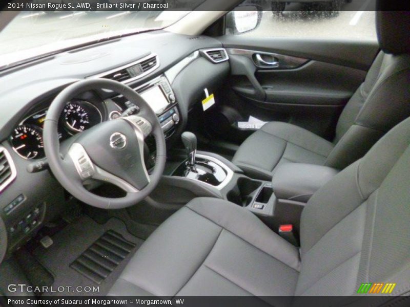 Charcoal Interior - 2014 Rogue SL AWD 