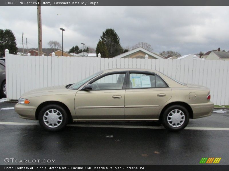 Cashmere Metallic / Taupe 2004 Buick Century Custom