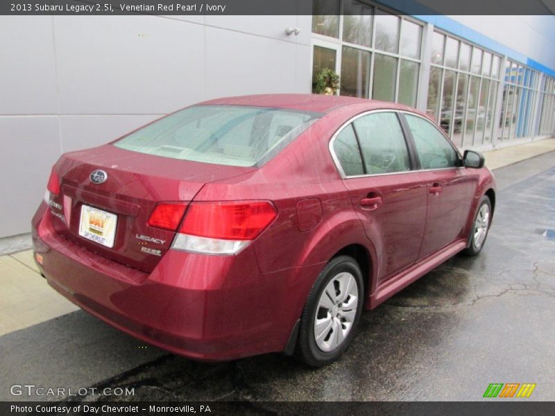 Venetian Red Pearl / Ivory 2013 Subaru Legacy 2.5i