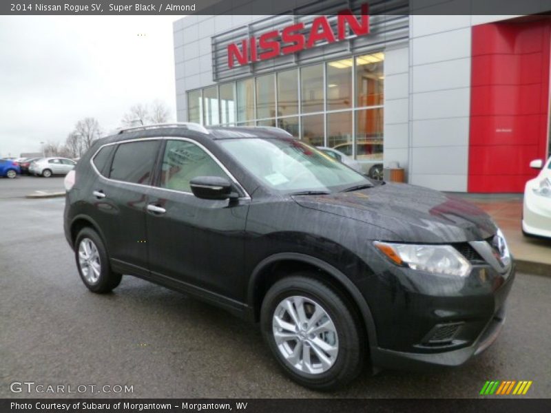 Super Black / Almond 2014 Nissan Rogue SV