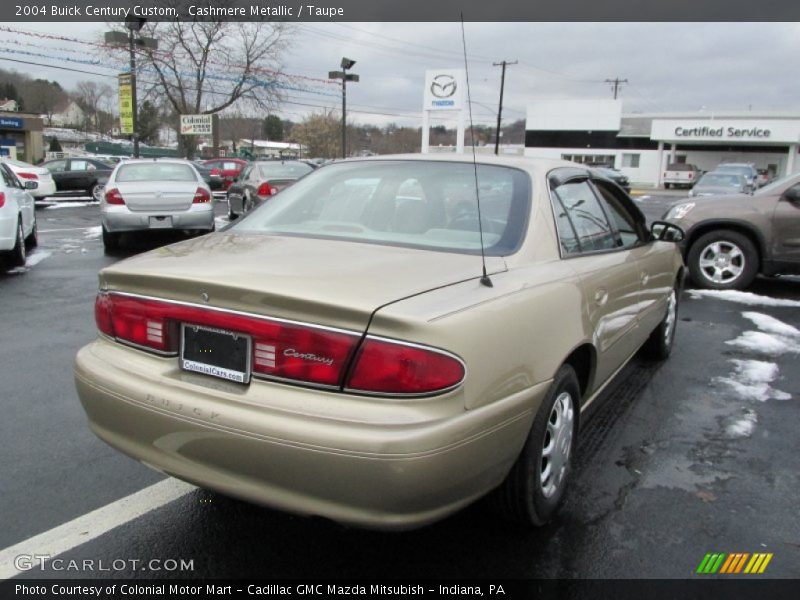 Cashmere Metallic / Taupe 2004 Buick Century Custom