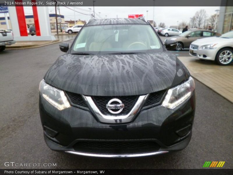 Super Black / Almond 2014 Nissan Rogue SV