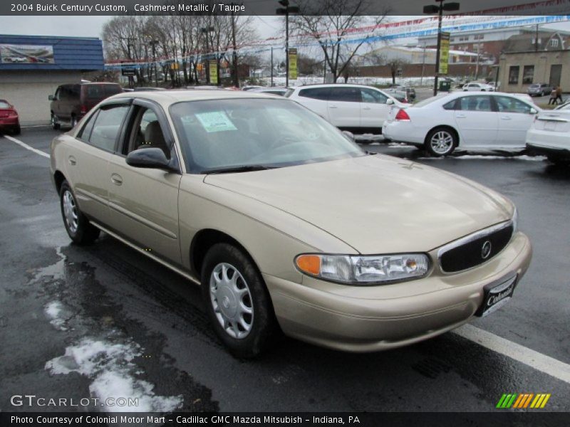 Cashmere Metallic / Taupe 2004 Buick Century Custom