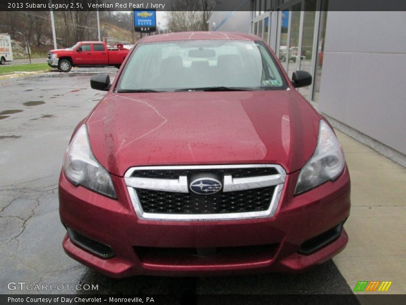 Venetian Red Pearl / Ivory 2013 Subaru Legacy 2.5i