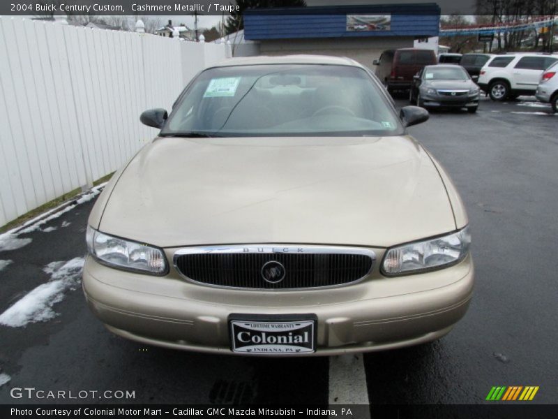 Cashmere Metallic / Taupe 2004 Buick Century Custom