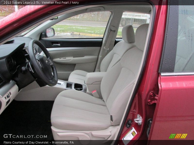 Venetian Red Pearl / Ivory 2013 Subaru Legacy 2.5i