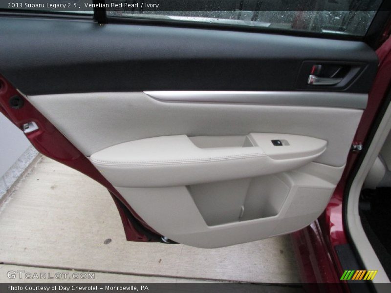 Venetian Red Pearl / Ivory 2013 Subaru Legacy 2.5i