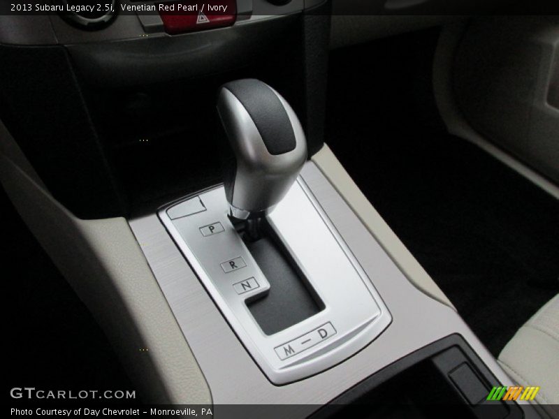 Venetian Red Pearl / Ivory 2013 Subaru Legacy 2.5i