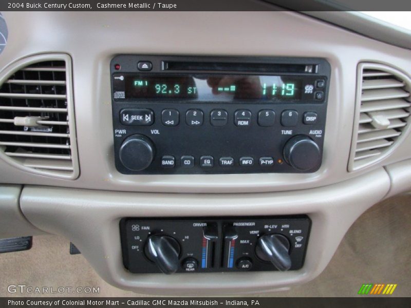 Cashmere Metallic / Taupe 2004 Buick Century Custom