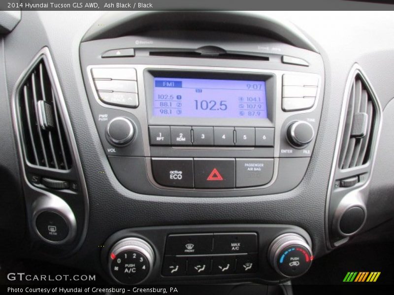 Ash Black / Black 2014 Hyundai Tucson GLS AWD