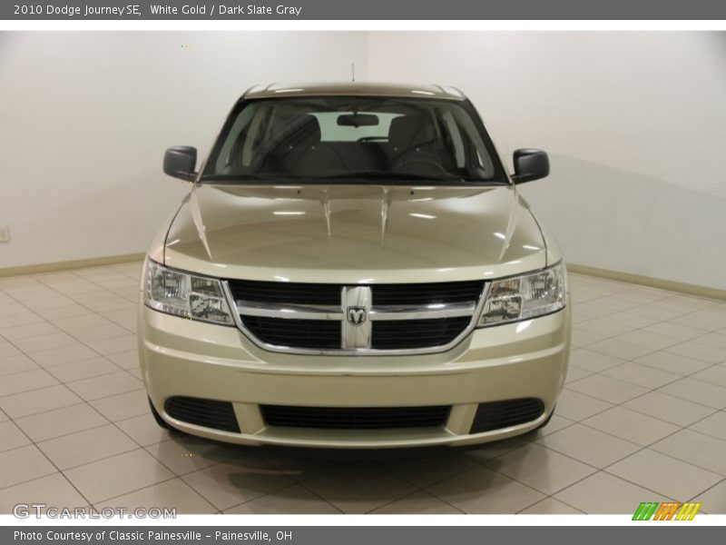 White Gold / Dark Slate Gray 2010 Dodge Journey SE