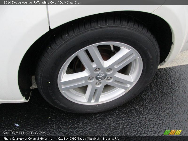 White Gold / Dark Slate Gray 2010 Dodge Avenger R/T