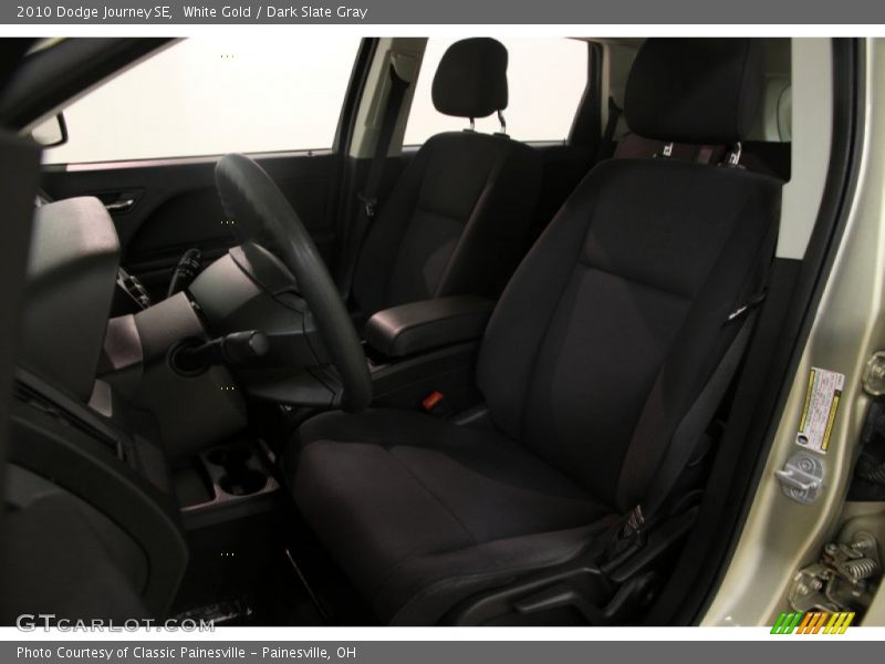 White Gold / Dark Slate Gray 2010 Dodge Journey SE