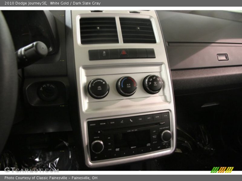 White Gold / Dark Slate Gray 2010 Dodge Journey SE
