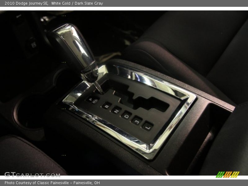 White Gold / Dark Slate Gray 2010 Dodge Journey SE