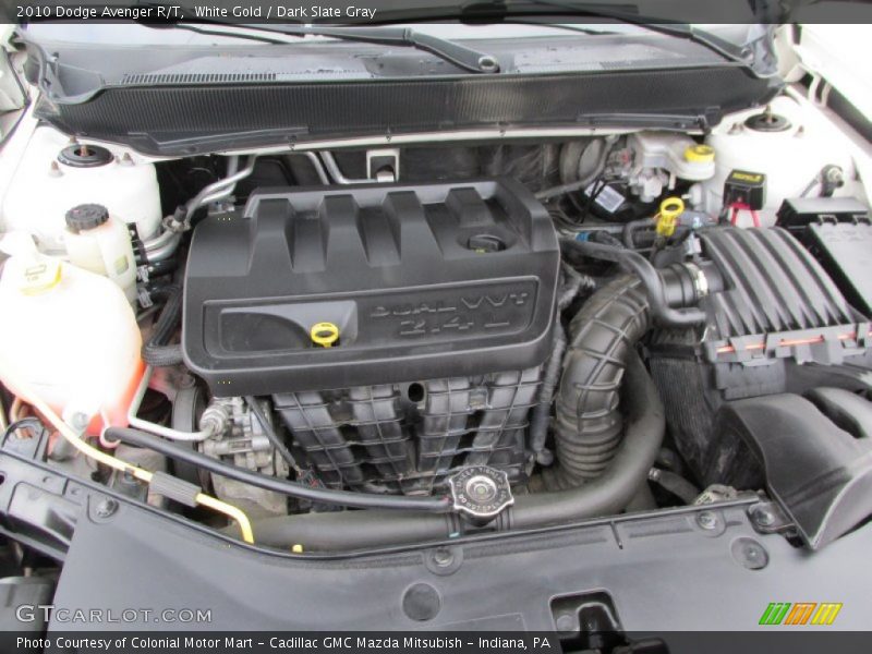 White Gold / Dark Slate Gray 2010 Dodge Avenger R/T