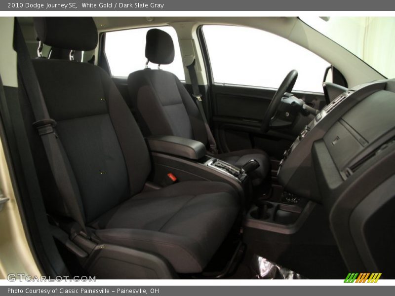 White Gold / Dark Slate Gray 2010 Dodge Journey SE