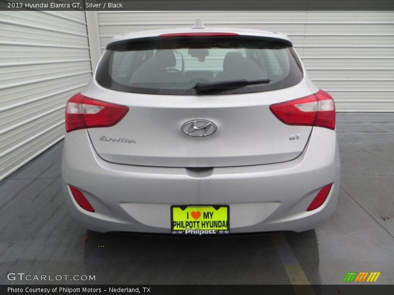 Silver / Black 2013 Hyundai Elantra GT