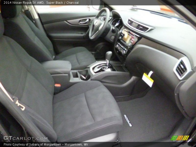 Front Seat of 2014 Rogue SV AWD