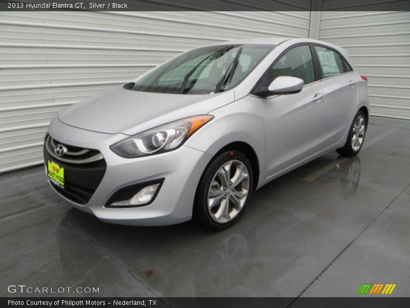 Silver / Black 2013 Hyundai Elantra GT