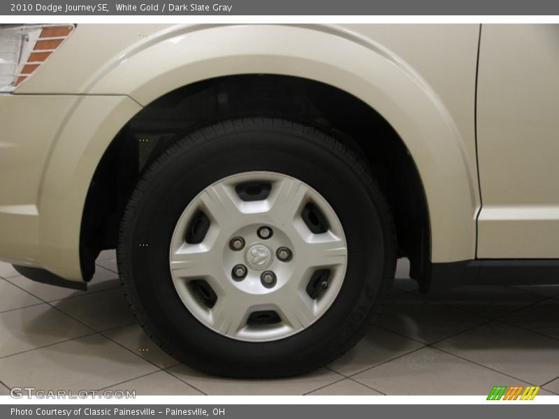 White Gold / Dark Slate Gray 2010 Dodge Journey SE