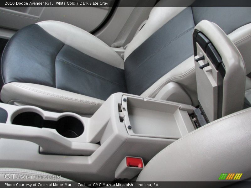 White Gold / Dark Slate Gray 2010 Dodge Avenger R/T