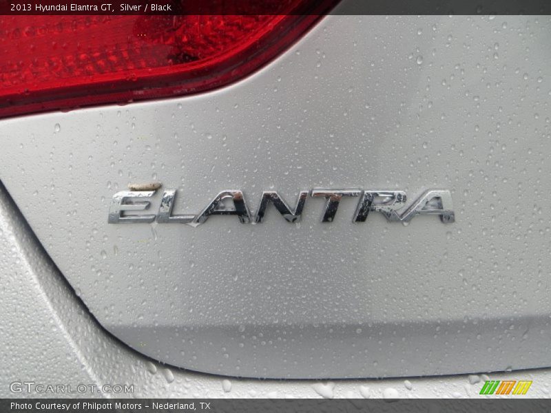 Silver / Black 2013 Hyundai Elantra GT