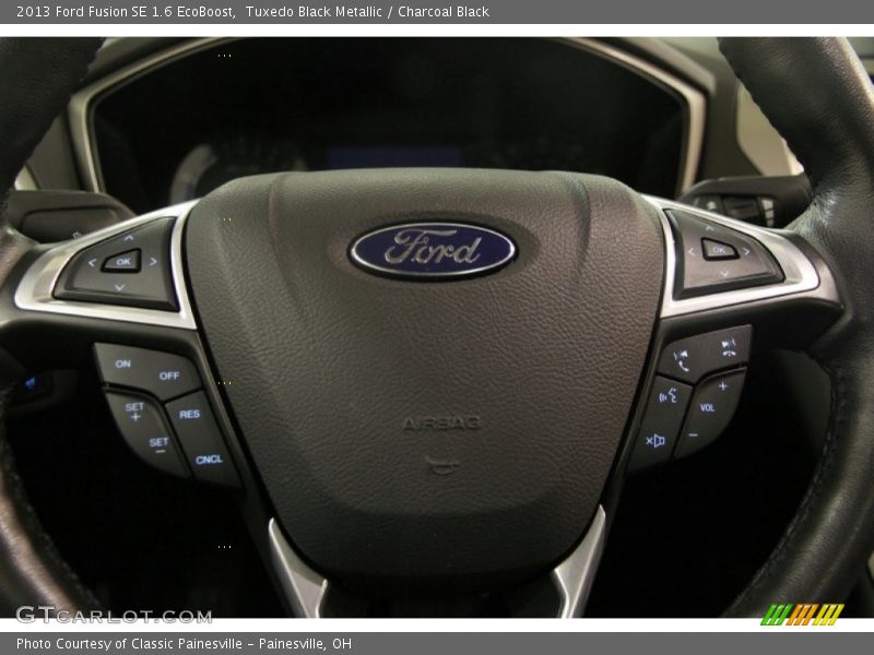 Tuxedo Black Metallic / Charcoal Black 2013 Ford Fusion SE 1.6 EcoBoost