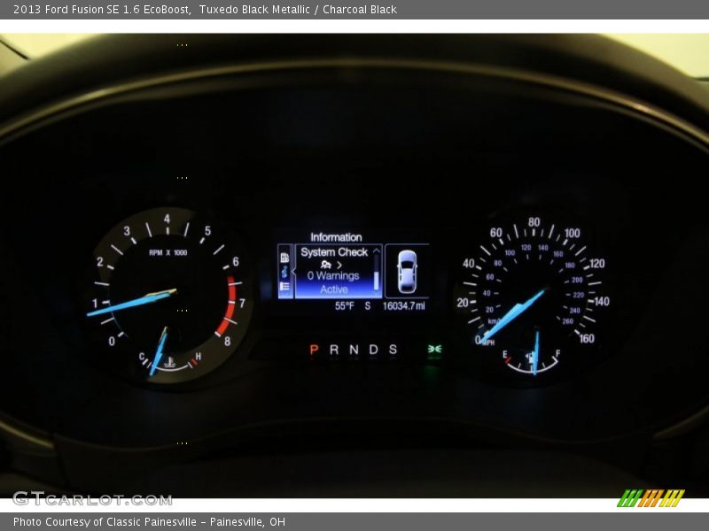 Tuxedo Black Metallic / Charcoal Black 2013 Ford Fusion SE 1.6 EcoBoost