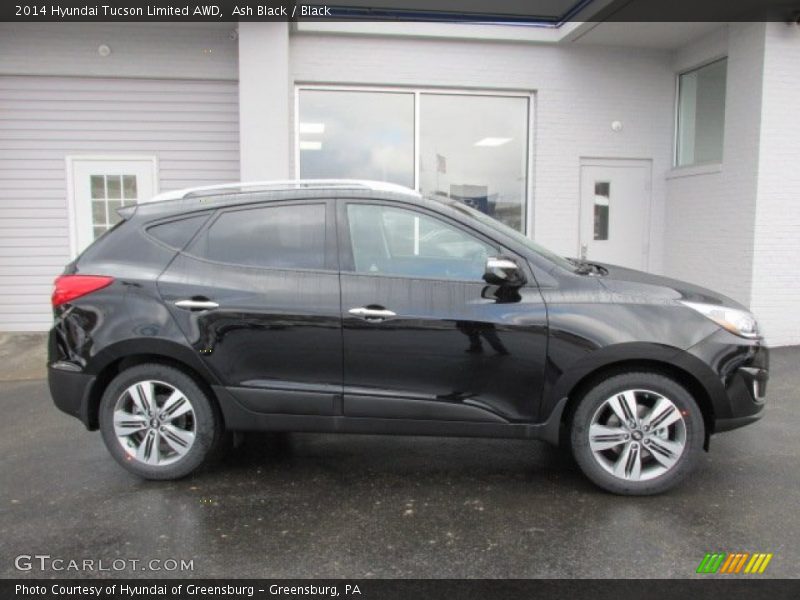 Ash Black / Black 2014 Hyundai Tucson Limited AWD