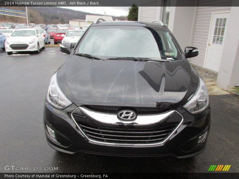 Ash Black / Black 2014 Hyundai Tucson Limited AWD