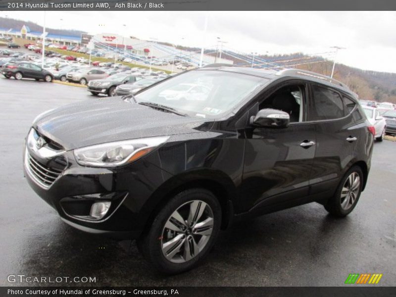 Ash Black / Black 2014 Hyundai Tucson Limited AWD
