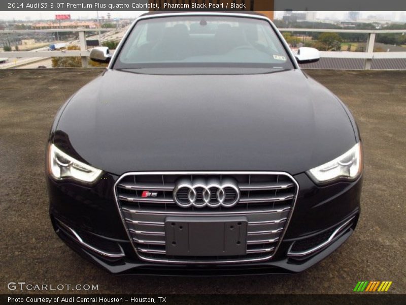 Phantom Black Pearl / Black 2014 Audi S5 3.0T Premium Plus quattro Cabriolet