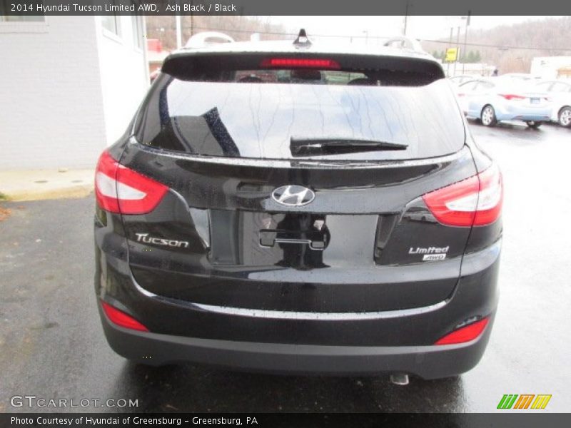 Ash Black / Black 2014 Hyundai Tucson Limited AWD