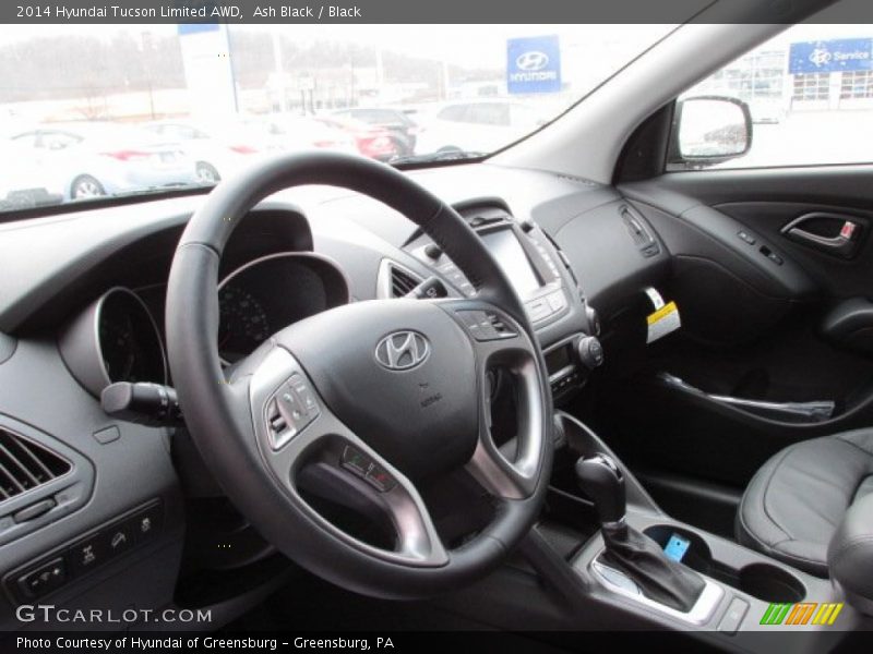 Ash Black / Black 2014 Hyundai Tucson Limited AWD