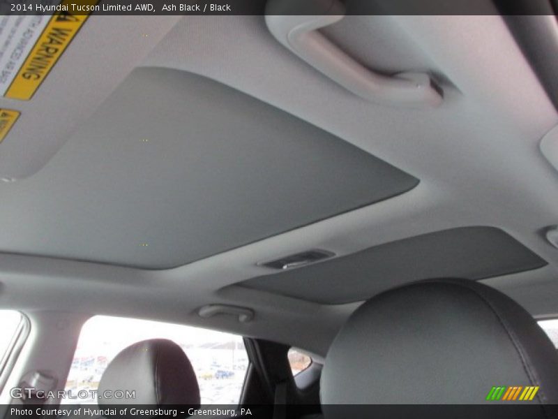 Ash Black / Black 2014 Hyundai Tucson Limited AWD