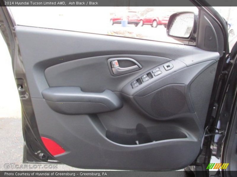 Ash Black / Black 2014 Hyundai Tucson Limited AWD