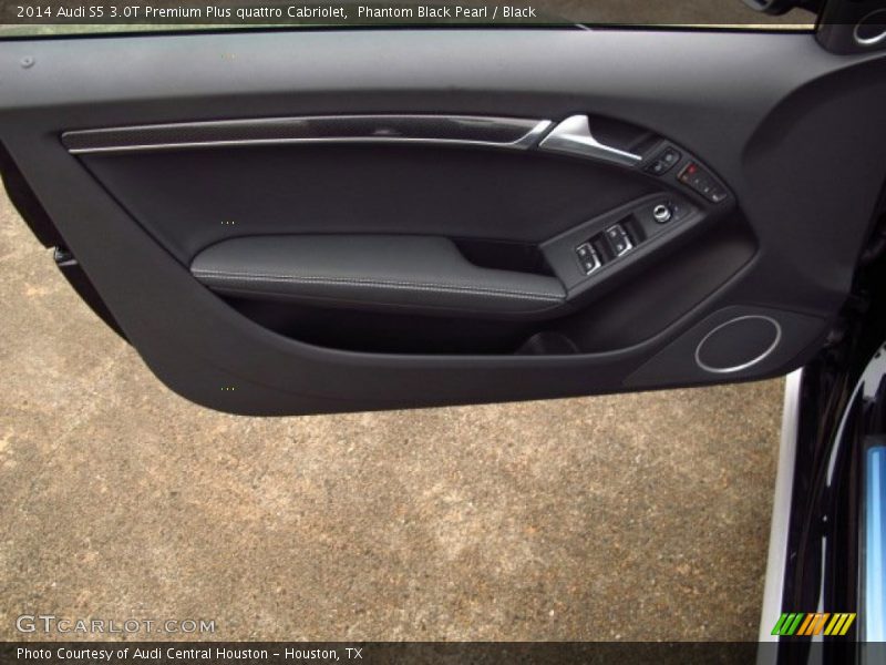 Phantom Black Pearl / Black 2014 Audi S5 3.0T Premium Plus quattro Cabriolet