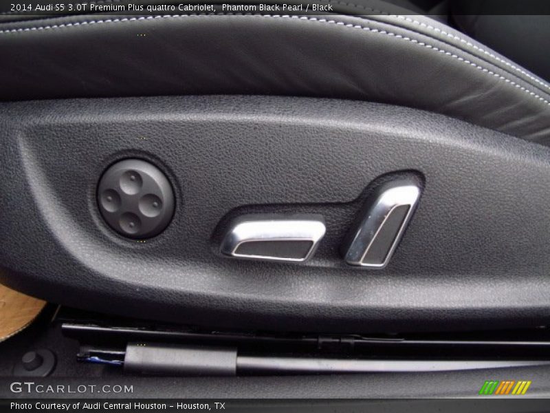 Phantom Black Pearl / Black 2014 Audi S5 3.0T Premium Plus quattro Cabriolet