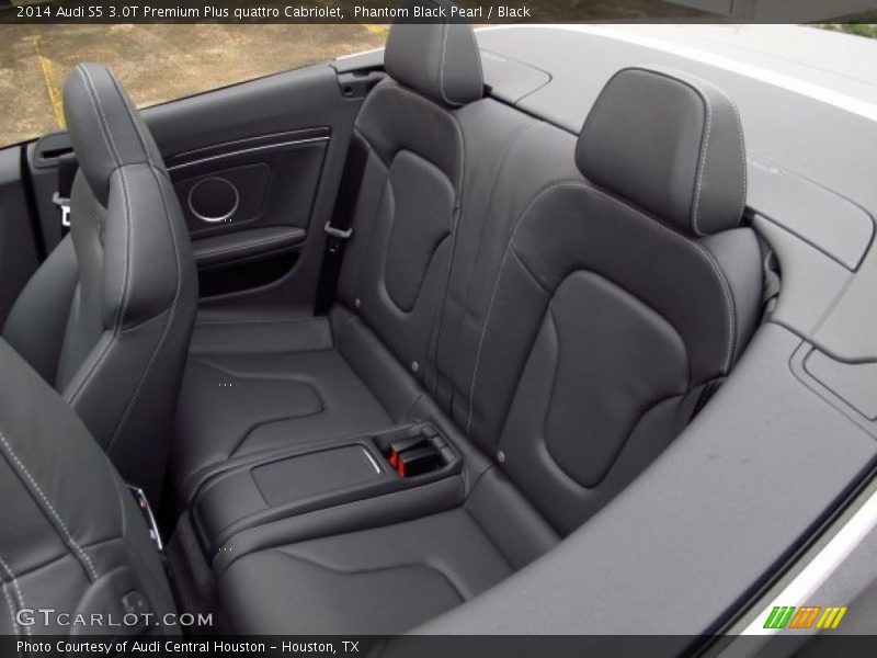 Rear Seat of 2014 S5 3.0T Premium Plus quattro Cabriolet