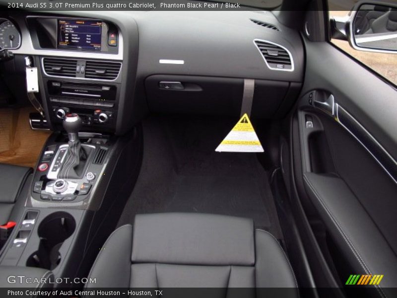 Phantom Black Pearl / Black 2014 Audi S5 3.0T Premium Plus quattro Cabriolet