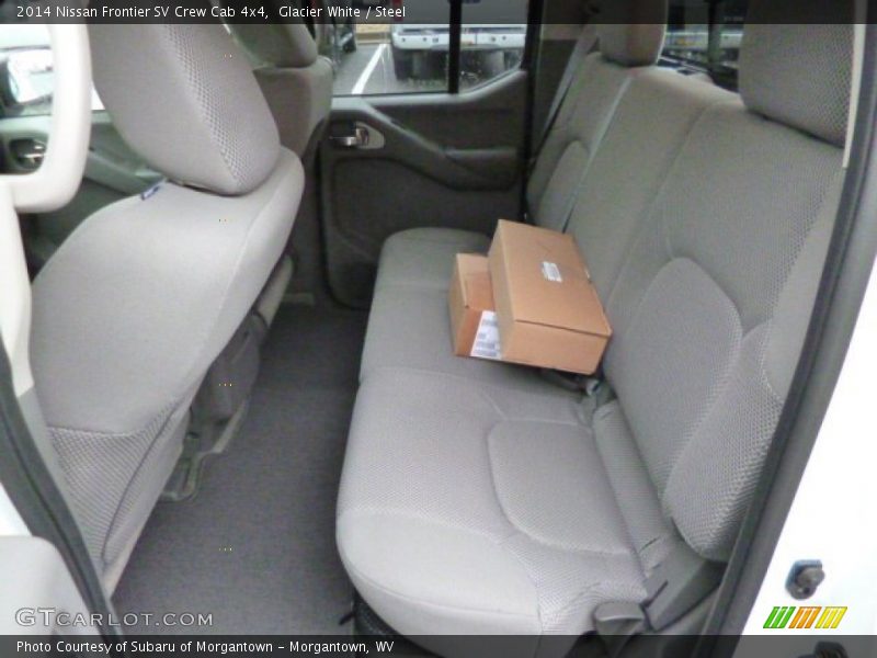 Glacier White / Steel 2014 Nissan Frontier SV Crew Cab 4x4