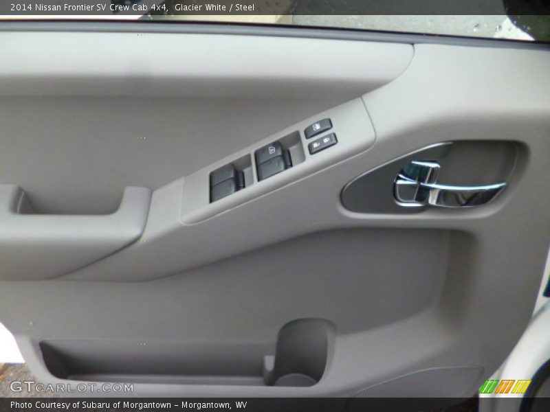 Glacier White / Steel 2014 Nissan Frontier SV Crew Cab 4x4