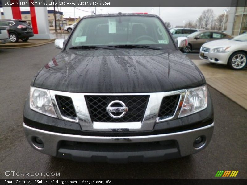 Super Black / Steel 2014 Nissan Frontier SL Crew Cab 4x4